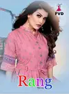 Festive Wear Designer Long Gown Rang vol 3 Reyon Foil Print Collection 